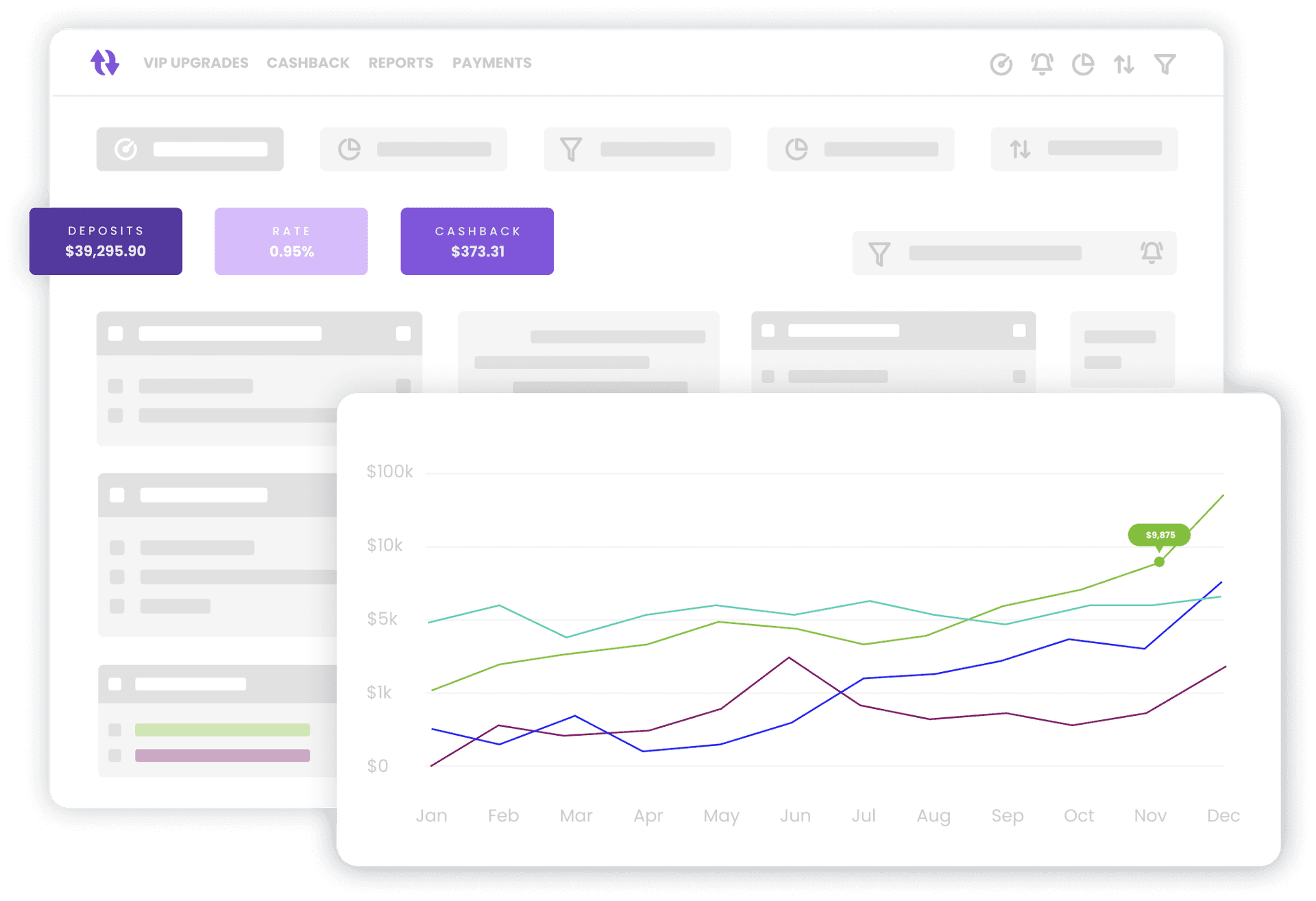 ewalletbooster Dashboard-Illustration